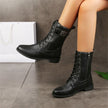 FJØRNA women's orthopedic boots with adjustable strap and zip-up closure, featuring supportive design and sturdy sole.