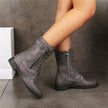 FJØRNA women's orthopedic boots with adjustable straps and zipper, featuring supportive design and sturdy sole.