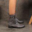 FJØRNA women's orthopedic boots with adjustable straps and zip-up closure, designed for comfort and support.