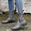 FJØRNA women's orthopedic boots with adjustable strap and zip-up closure, providing supportive comfort for everyday wear.