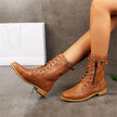 FJØRNA women's orthopedic boots with adjustable straps and zipper, featuring supportive design and durable sole for comfortable wear.