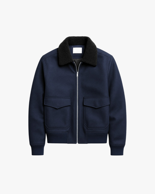 Aaron | Zip-Up Field Jacket for Men