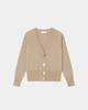 Silk Cashmere Cardigan Women Tailored Waist Lightweight