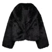 Faux Fur Coat Women Lined Winter