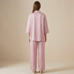 FJØRNA women's lightweight blazer with drawstring detail, shown from the back, tailored fit, and casual yet stylish design.