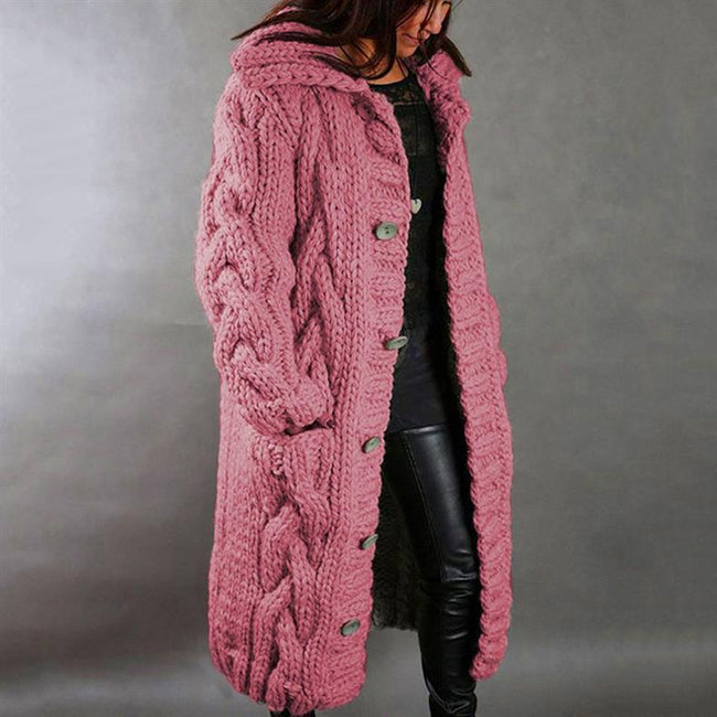 Nova | Oversized Long Knit Cardigan for Women