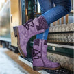 Hillevi | Women's Knit-Cuff Low-Heel Warm Winter Boots