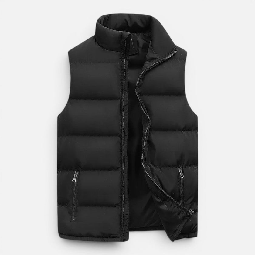Theodore | Quilted Zip-Up Puffer Vest for Men
