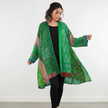 Bohemian Cardigan Women Artistic Print Oversized Open Front