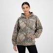Camouflage Hoodie Women Kangaroo Pocket Relaxed Unisex Fit