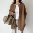 Mary | Women's Versatile Oversized Cardigan Sweater Knit Sweater with Wrap Cozy for Casual