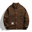 Corduroy Trucker Jacket Women Button Front Relaxed Fit