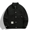 Corduroy Trucker Jacket Women Button Front Relaxed Fit