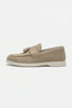 Men's slip-on loafers by FJØRNA with PU finish, showcasing smart casual shoes with a sleek, comfortable design.