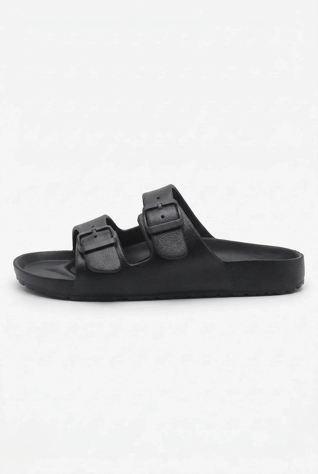 FJØRNA men's adjustable strap cushioned summer casual sandals with supportive soles and open-toe design.