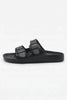 FJØRNA men's adjustable strap cushioned summer casual sandals with supportive soles and open-toe design.