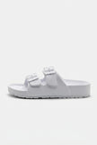 FJØRNA men's adjustable strap cushioned summer casual sandals with breathable straps and comfortable sole, ideal for warm weather.