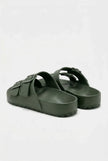 FJØRNA men's adjustable strap summer sandals with cushioned soles, casual footwear for comfortable warm-weather wear.