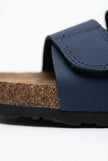 FJØRNA men's two-strap memory foam fisherman sandals with adjustable straps, perfect for summer outdoor wear.
