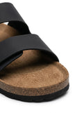 FJØRNA men's two-strap memory foam fisherman sandals with adjustable straps and cushioned soles for summer comfort.