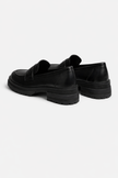 FJØRNA women's chunky platform loafers with block soles, casual slip-on shoes for women in a stylish spring design.