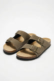 FJØRNA men's adjustable strap casual summer sandals with durable straps and comfortable sole, ideal for everyday wear