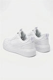 White FJØRNA women's breathable lightweight casual trainers with comfortable design and stylish sneaker appearance.