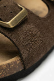 FJØRNA men's adjustable strap sandals with durable soles, ideal for summer casual wear, shown from a side view.