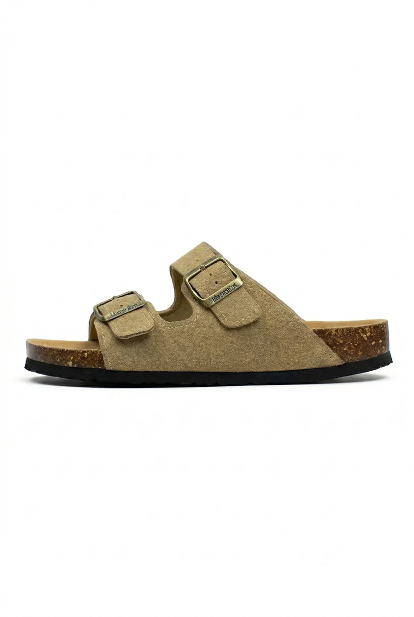 Men's FJØRNA adjustable strap casual sandals with durable soles, perfect for summer outdoor wear, shown from the side.