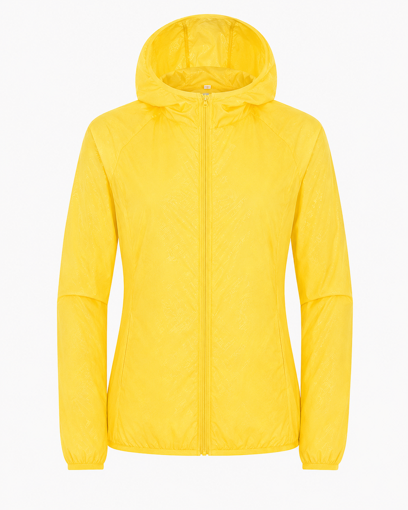 Waterproof Jacket Unisex Lightweight Hooded Packable