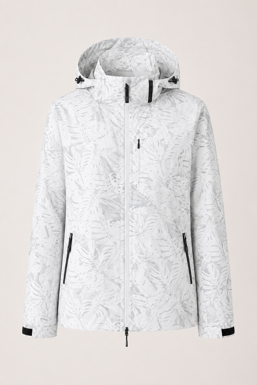 Windproof Jacket Unisex Lightweight Hooded Full Zip