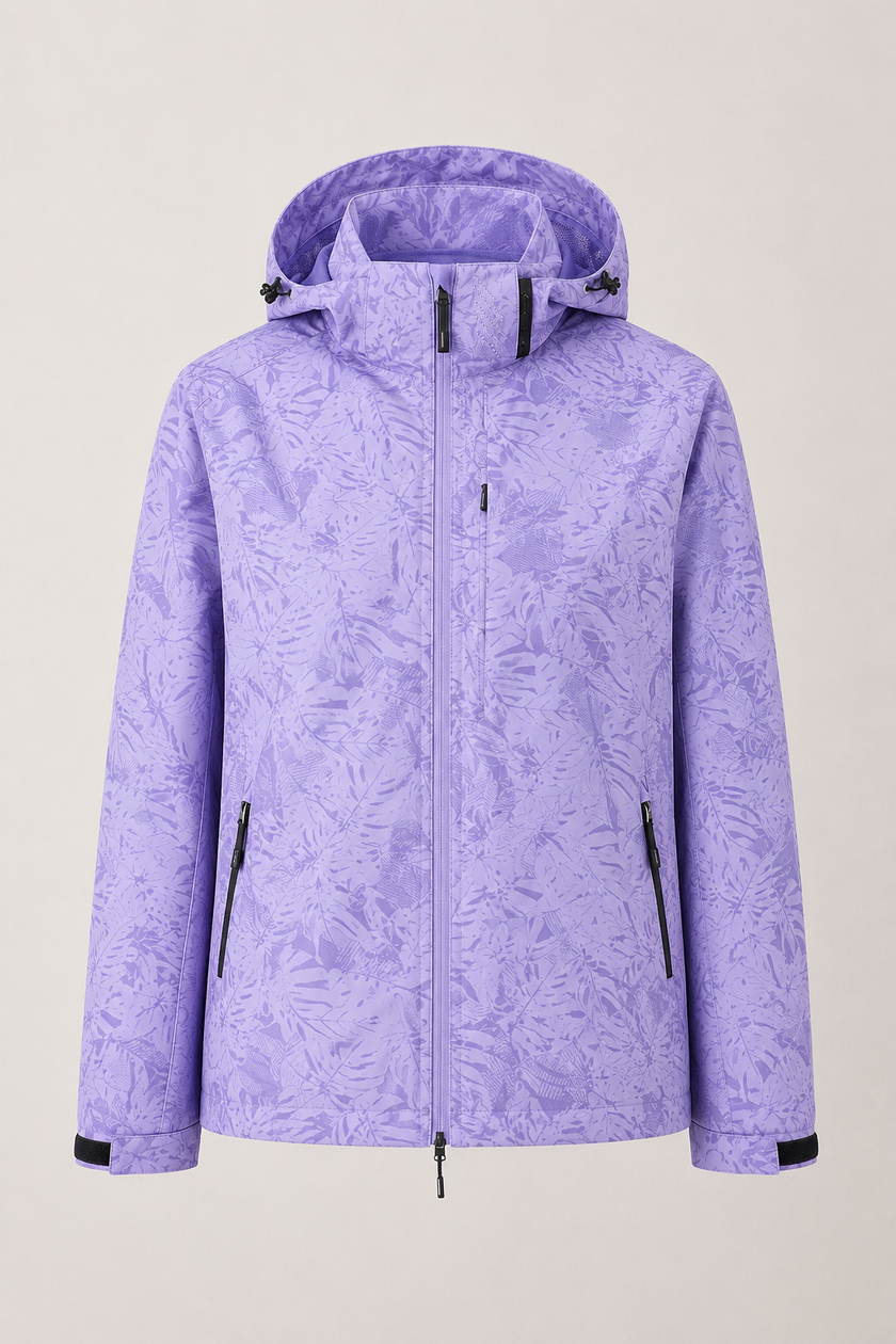 Windproof Jacket Unisex Lightweight Hooded Full Zip