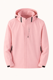 Waterproof Jacket Unisex Hooded Windproof Full Zip