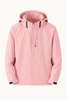 Waterproof Jacket Unisex Hooded Windproof Full Zip