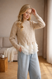 Taylor | Women's Cozy Cable Knit Cardigan Sweater