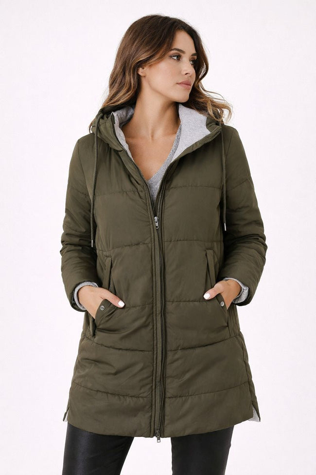 Pamela | Hooded Zip-Up Puffer Jacket for Women