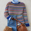 Megan | Women's Tailored Ribbed Nordic Sweater Pullover