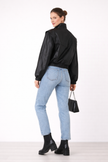 Zip Jacket Women Short High Collar Lightweight