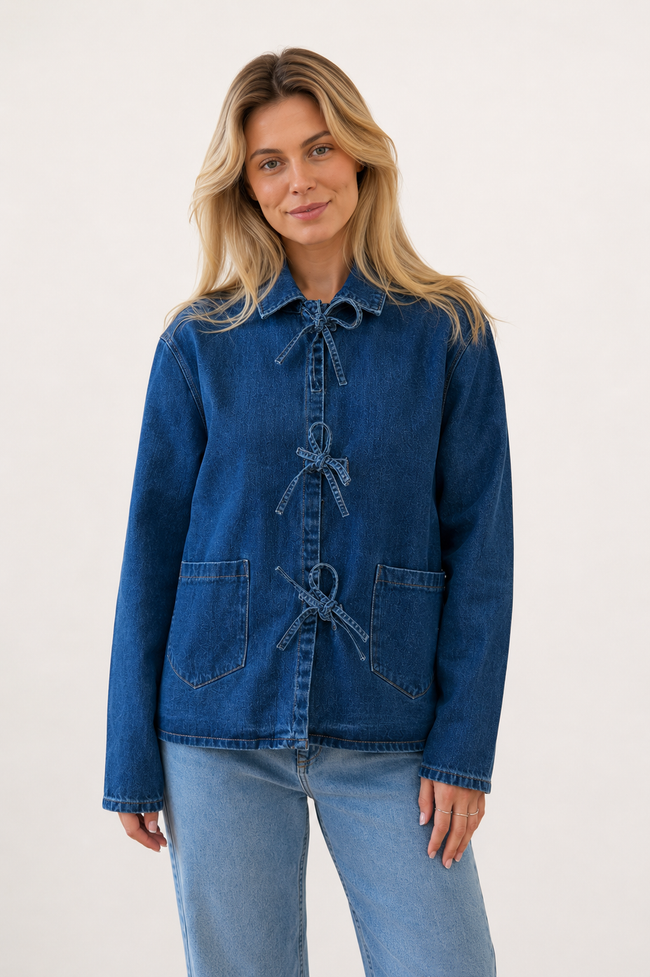 Jane | Relaxed Denim Jean Jacket for Women