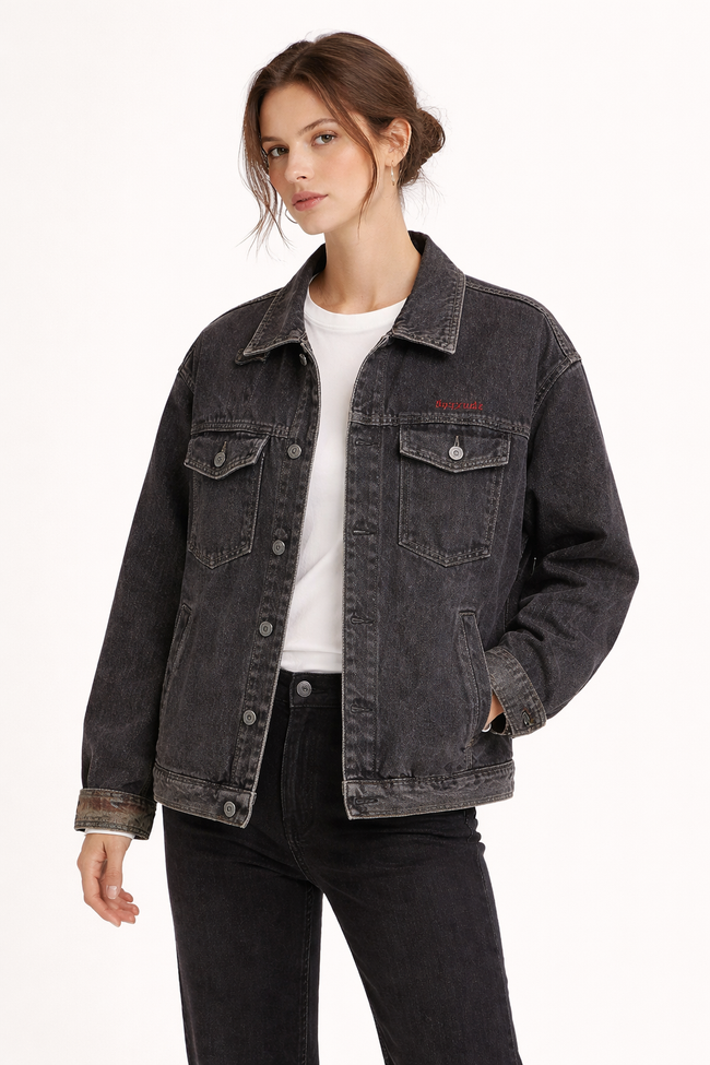 Lauren | Relaxed Denim Jean Jacket for Women