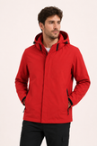 Waterproof Jacket Unisex Hooded Windproof Full Zip