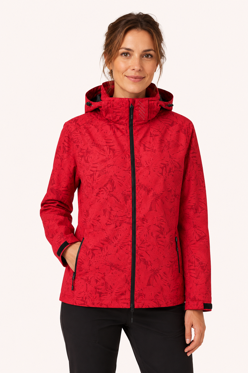 Windproof Jacket Unisex Lightweight Hooded Full Zip
