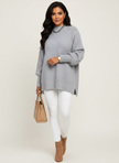 Chunky Knit Sweater Women Textured Relaxed Fit