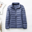 Quilted Jacket Women Lightweight Zip Front Everyday