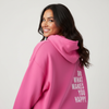 Hoodie Women Statement Print Relaxed Fit Soft Sweat Fabric
