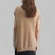 Turtleneck Vest Women Sleeveless High Collar Soft