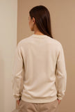 Pullover Polo Sweater Women Wool Blend Long Sleeve