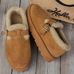 Ilona | Women's Ankle Slip-On Fur-Trim Warm Winter Boots