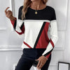Christina | Women's Versatile Sweater Pullover with Long-Sleeve Cozy Elegant for Layering