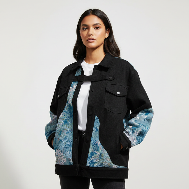 Sabrina | Relaxed Denim Jean Jacket for Women